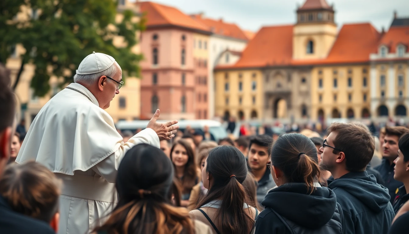 Papa envia mensagem a jovens em encontro na República Tcheca